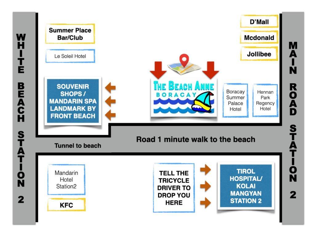 The Beach Anne Boracay Balabag  Exterior foto